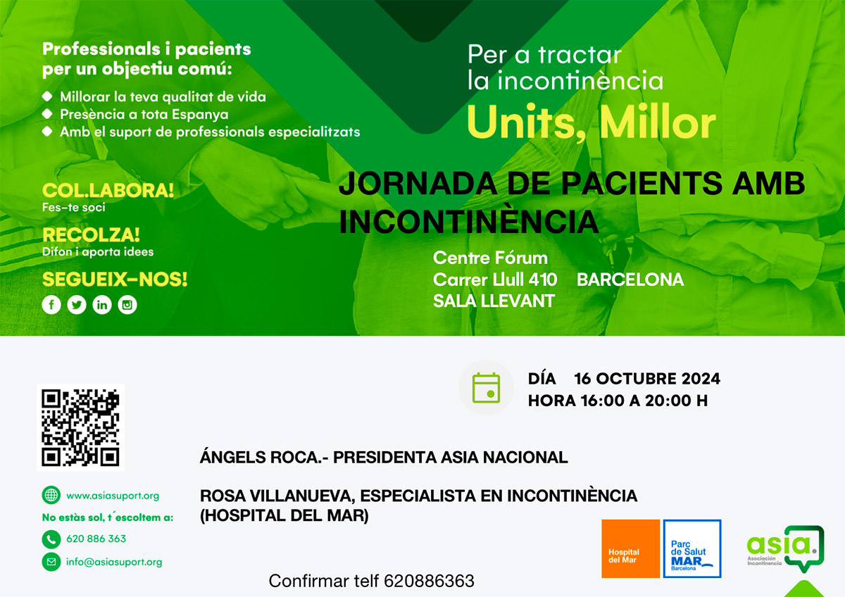 Jornada de pacientes con Incontinencia