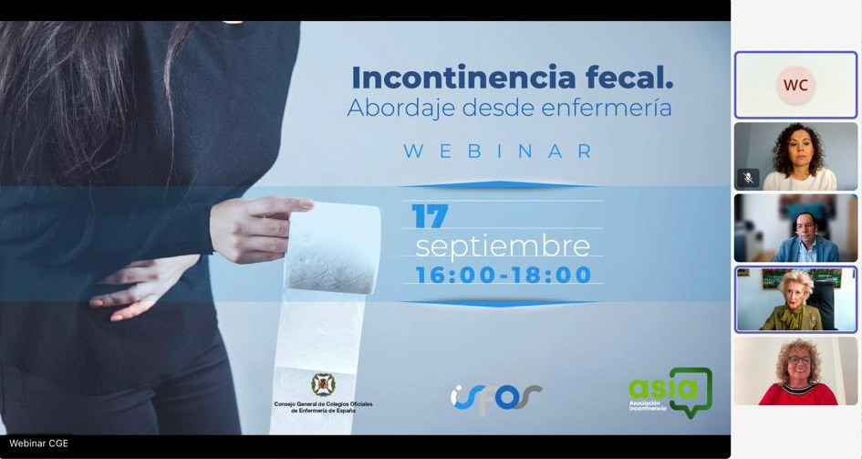 Webinar de Consejo General de Enfermeria y Isfos