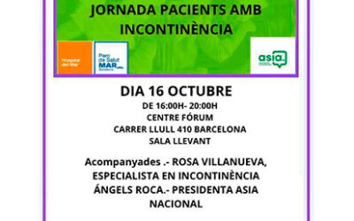 Jornada de pacientes en el forum del Hospital del Mar